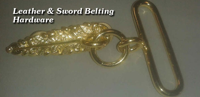 (image for) Leather & Sword Belting Hardware